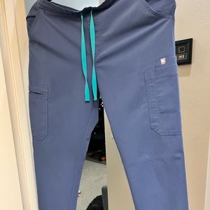 WearFIGS Skinny Scrub Pant - "Yola" - S/T - Big Sky